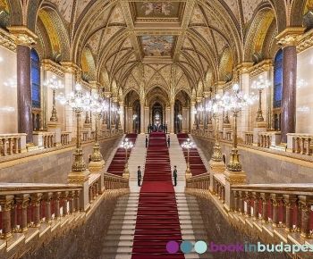 Interior visit of Budapest Parliament and Budapest Opera House - Parliament