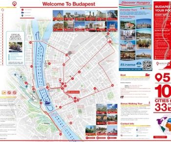 Hop On Hop Off Budapest timetable from 28.03.2022