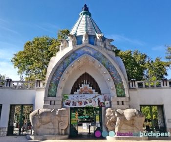 Budapest Zoo, Main entrance, Elephant gate