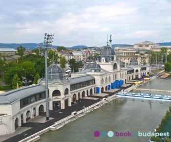 Pista di Pattinaggio di Budapest, Palaghiaccio, lago 