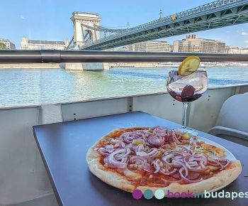 Budapest crociera panoramica con pizza e birra
